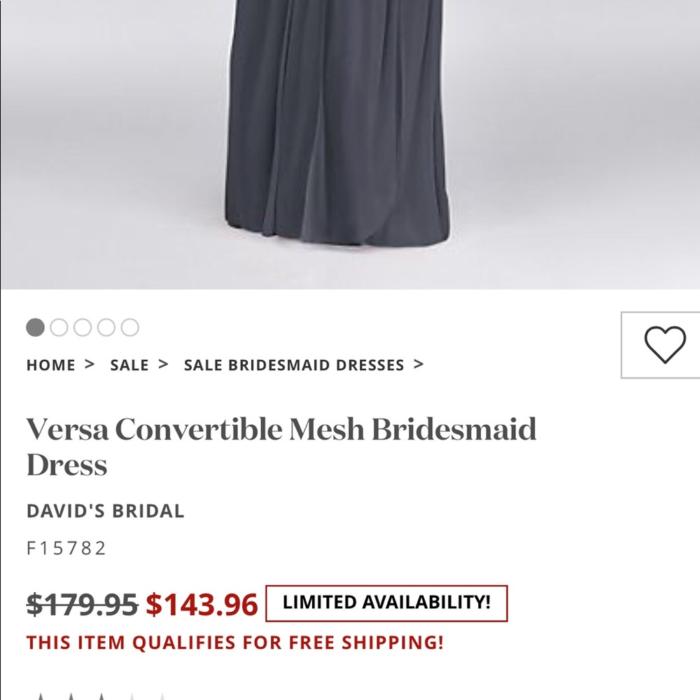 Versa Convertible Mesh Bridesmaid Dress